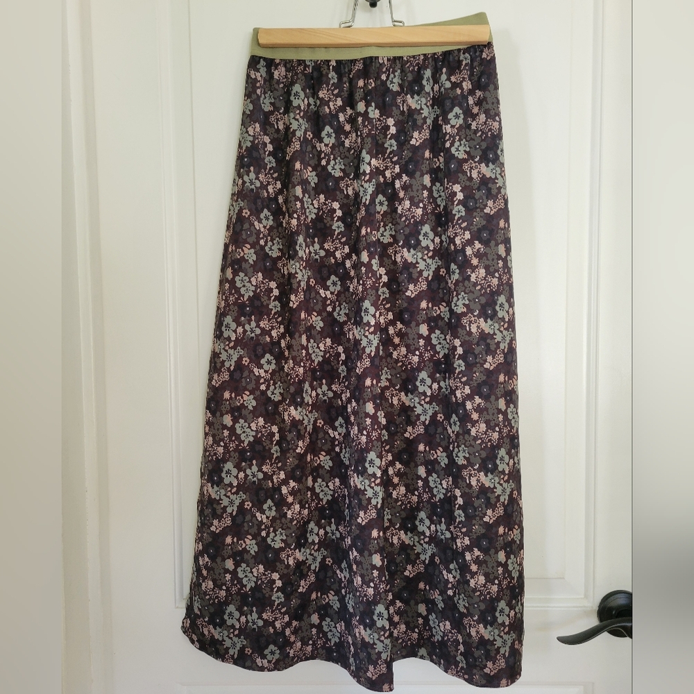 Floral Regan Slip Skirt by Outerknown
